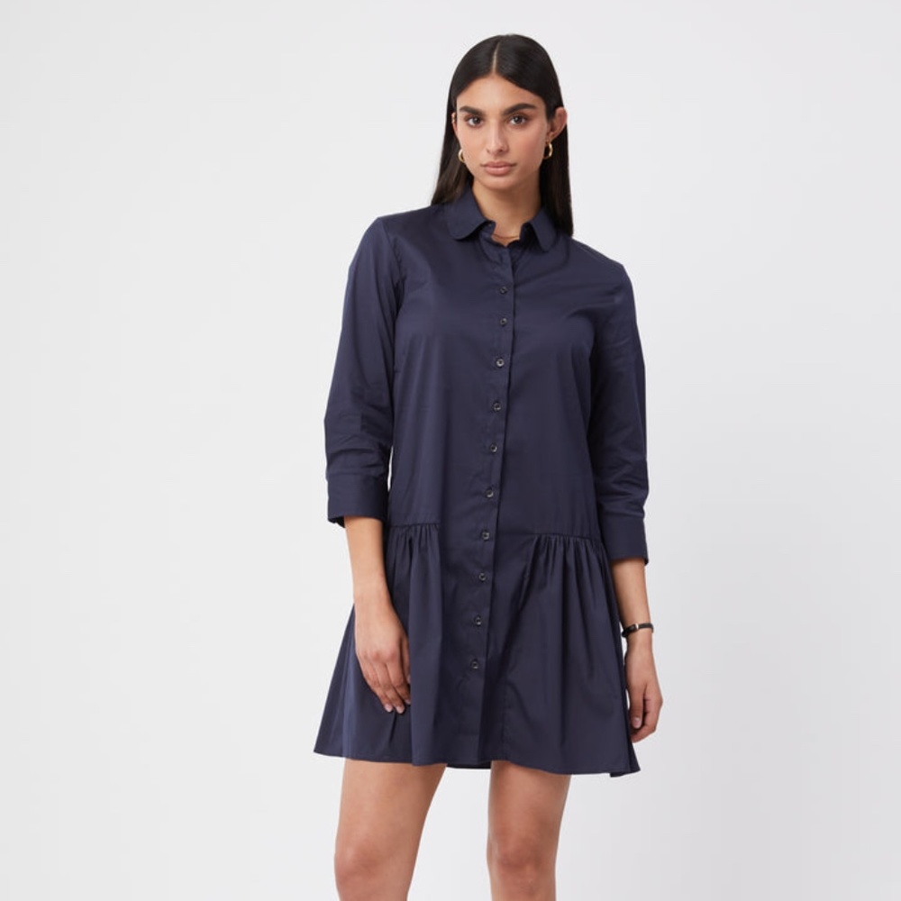 The Drop Waist Shirt Dress